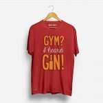Gym and Gin Unisex Printed Tshirt