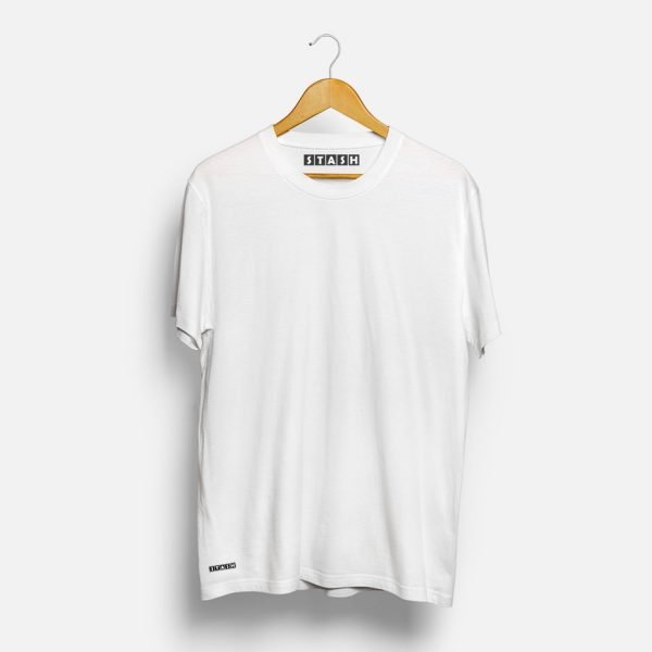 White Unisex Plain Tshirt
